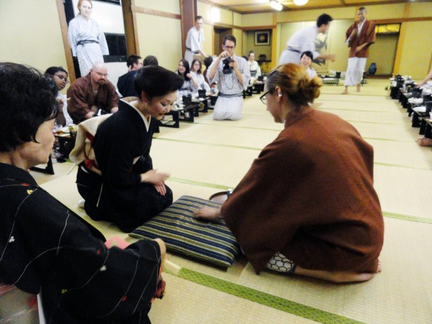 geisha show nagano onsen town